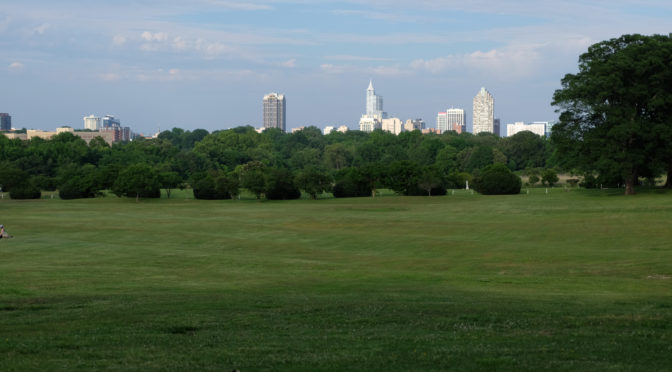 The Raleigh skyline from Dix Hill. Photo credit: Rose Hoban